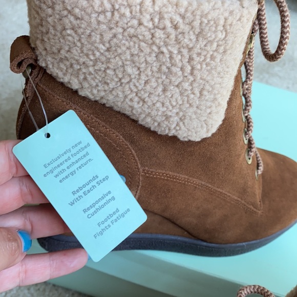 Evolve Easy Spirit Everett Wedge ankle Boot Bootie - Picture 9 of 16